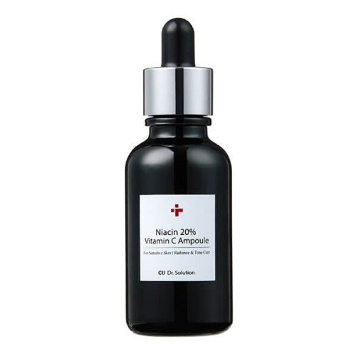 Сироватка з ніацинамідом 20% і вітаміном С CU Dr.Solution Niacin 20% Vitamin C Ampoule