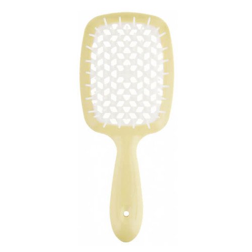 Щітка для волосся Janeke Superbrush The Original Yellow & White (жовто-біла)