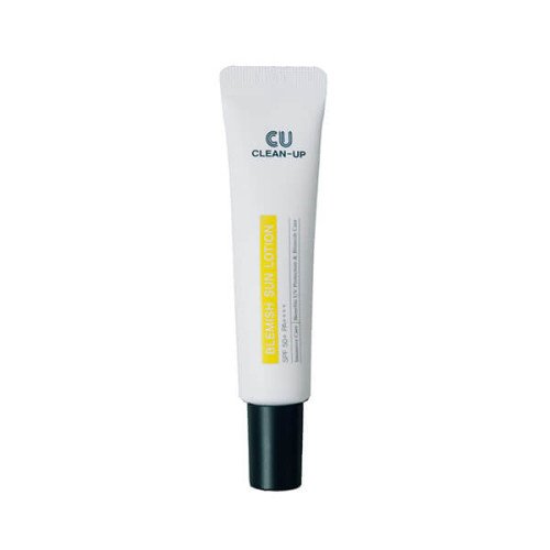 Легкий сонцезахисний лосьйон CU Clean-Up Blemish Sun Lotion SPF 50+ PA++++