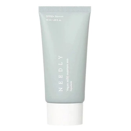 Зволожувальний сонцезахисний крем Needly Vegan Mild Moisture Sun SPF 50+ PA++++