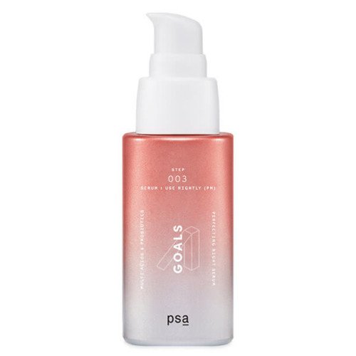 Мультикислотна сироватка з пробіотиками PSA Goals Multi Acids & Probiotics Perfecting Night Serum