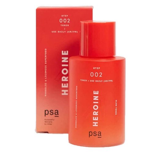 Тонер з мигдальною кислотою PSA Heroine Mandelic And Licorice Superfood Glow Toner