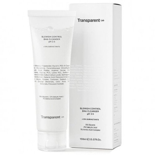 Очищувальний гель з саліциловою кислотою Transparent-Lab Blemish Control BHA Cleanser