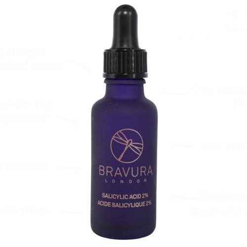 Пілінг для обличчя з саліциловою кислотою 2% Bravura London Salicylic Acid 2% 