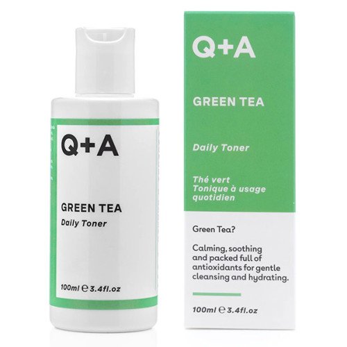 Заспокійливий тонер з зеленим чаєм і алое Q+A Green Tea Daily Toner