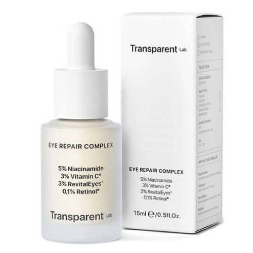 Нічна антиоксидантна сироватка для контуру очей Transparent Lab Eye Repair Complex