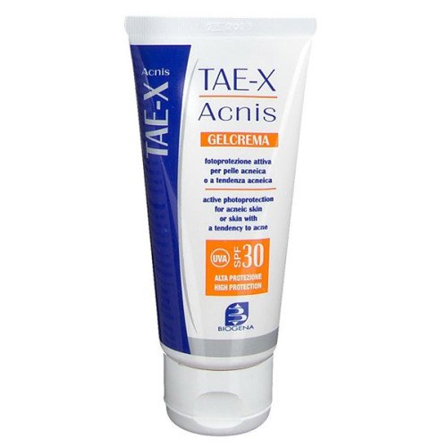 Сонцезахисний крем для проблемної шкіри Biogena Tae-X Acnis SPF 30