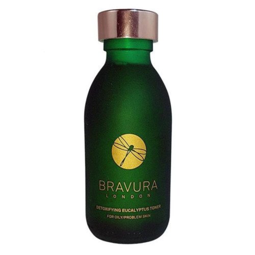 Тонер з кислотами 15% для проблемної шкіри Bravura London Detoxifying Eucalyptus Toner