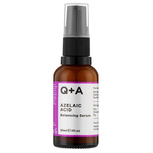 Сироватка з азелаїновою кислотою 8% і цинком Q+A Azelaic Acid Facial Serum