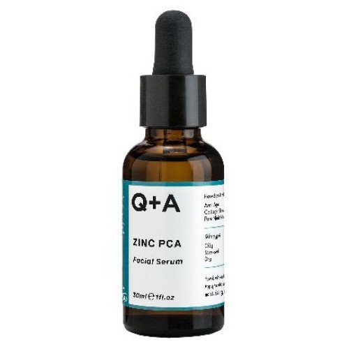 Протизапальна сироватка з цинком і пробіотиками Q+A Zinc PCA Facial Serum