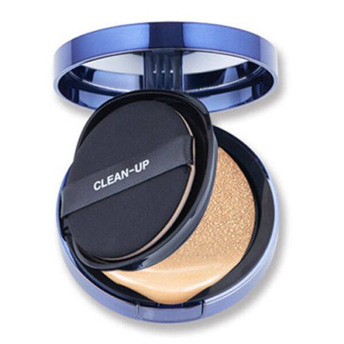 Кушон зі змінним блоком CU Clean-Up Skinfit Cushionpact SPF 50+ PA+++