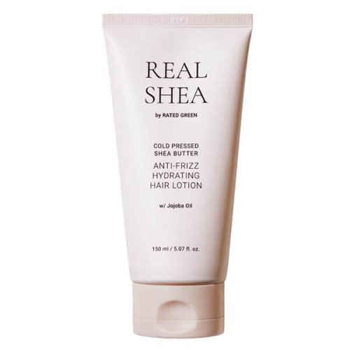 Незмивний термозахисний лосьйон для волосся Rated Green Real Shea Anti-frizz Hydrating Hair Lotion