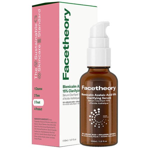 Сироватка з азелаїновою кислотою 15% Facetheory Blemicalm Azelaic 15% Clarifying Serum