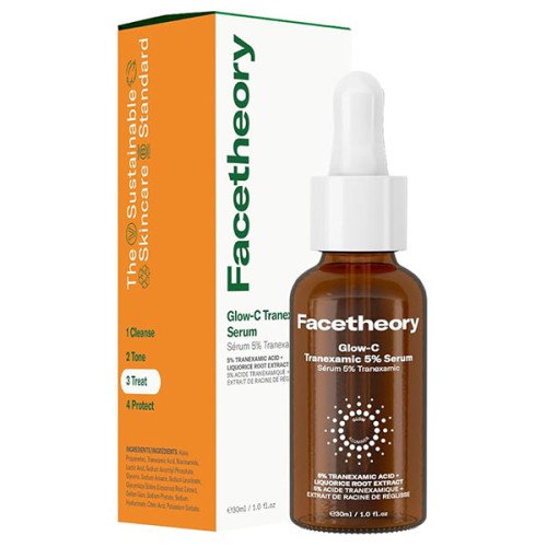 Сироватка для освітлення пігментації Facetheory Glow-C Tranexamic 5% Serum