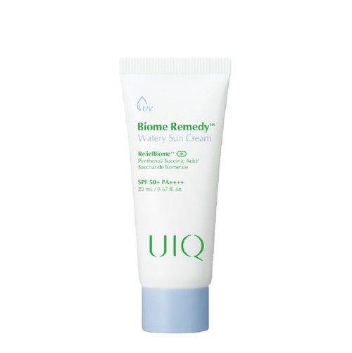 Зволожувальний сонцезахисний крем UIQ Biome Remedy Watery Sun Cream SPF 50+ PA++++