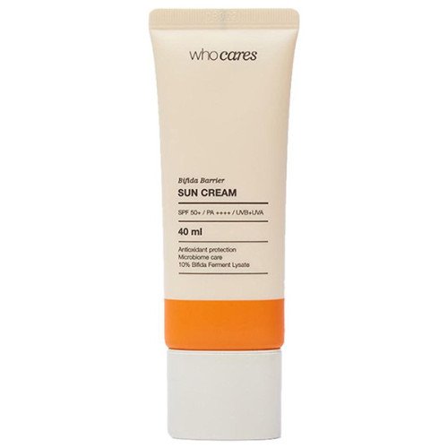 Сонцезахисний крем з пробіотиками WhoCares Bifida Barrier Sun Cream SPF 50 PA++++
