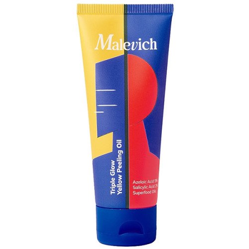 Олія-пілінг з азелаїновою і саліциловою кислотою Malevich Triple Glow Yellow Peeling Oil
