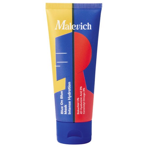 Інтенсивна зволожувальна маска з бакучіолом Malevich Blue On Blue Mask Intense Hydration
