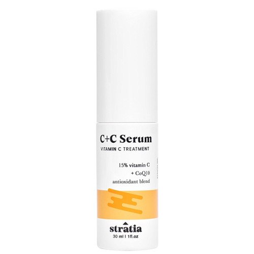 Антиоксидантна сироватка з вітаміном С і коензимом Q10 Stratia C+C Serum