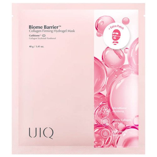 Гідрогелева маска з ефектом ліфтингу UIQ Biome Barrier Collagen Firming Hydrogel Mask