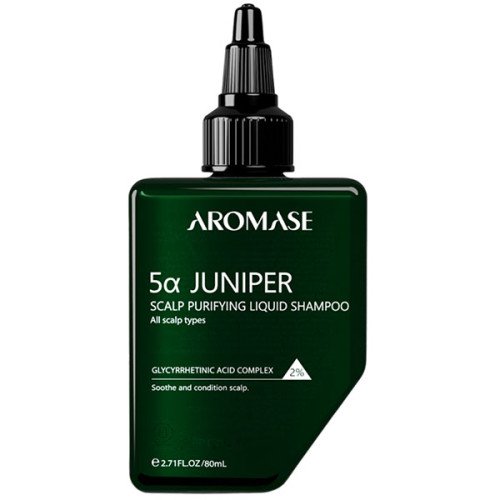 Пілінг-шампунь для шкіри голови Aromase 5α Juniper Scalp Purifying Liquid Shampoo