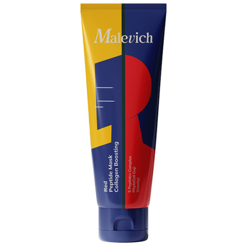 Пептидна маска для обличчя з ефектом-ліфтингу Malevich Red Peptide Mask Collagen Boosting