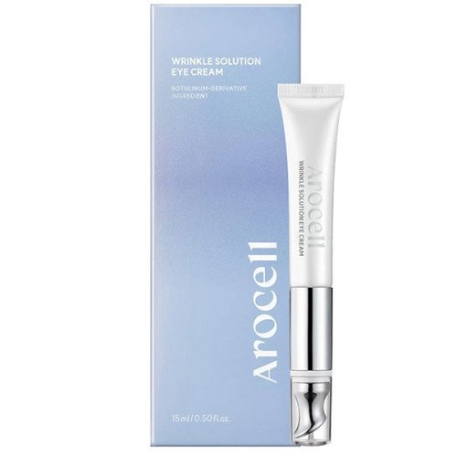 Омолоджувальний пептидний крем з гальванічним аплікатором Arocell Wrinkle Solution Eye Cream