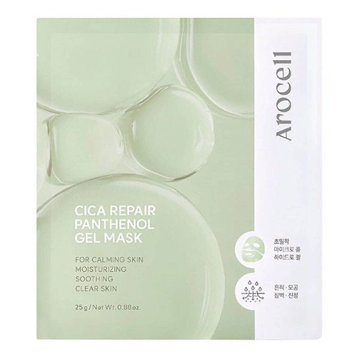 Відновлювальна гідрогелева маска з екзосомами центели Arocell Cica Repair Panthenol Gel Mask